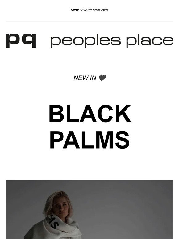 NEW | NEW | NEW - BLACK PALMS 🔥