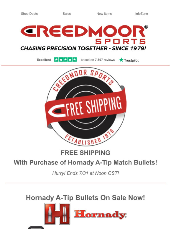 HORNADY A-TIP ON SALE NOW!