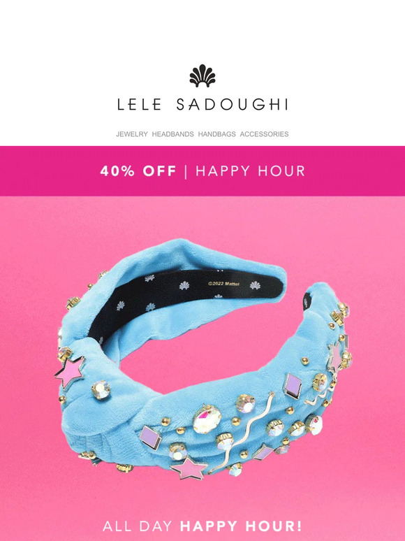 Hi Barbie! 40% Off Select Styles