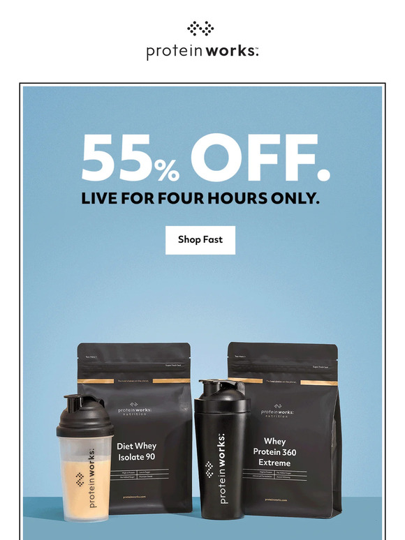 👉 55% OFF - 4 HOURS ONLY 👈
