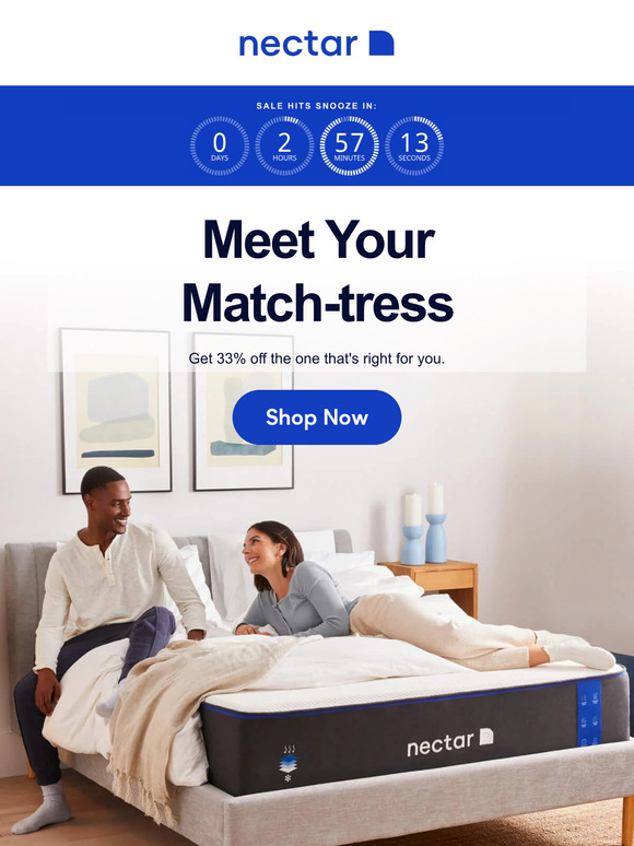 Nectar Sleep Your discount is here! 📣 Milled