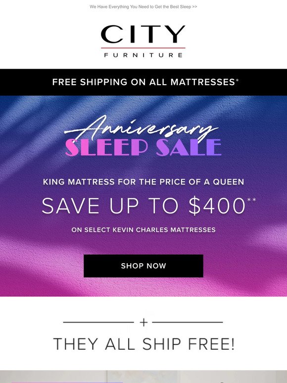 Limited-Time Anniversary Sleep Sale Deals →