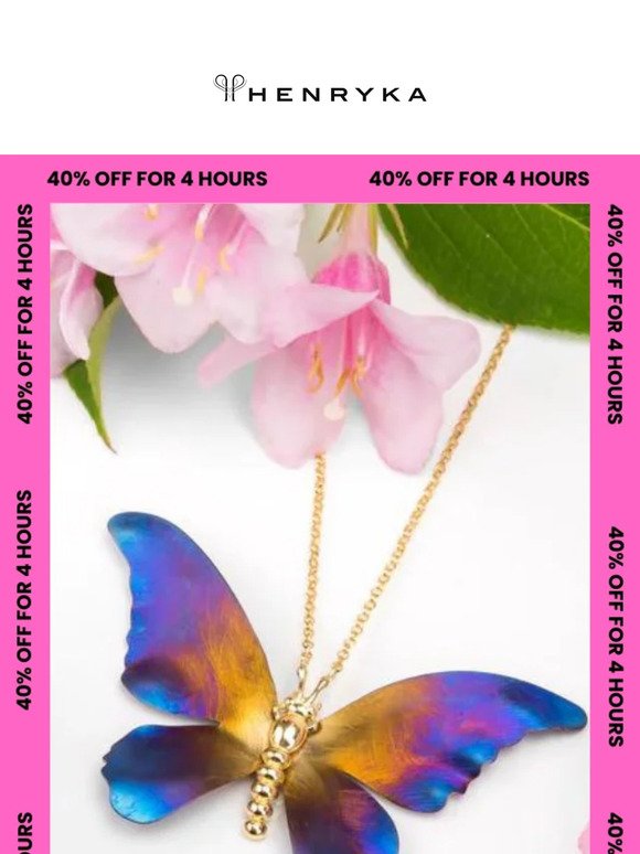 40% Off For 4 Hours Only 🕧
