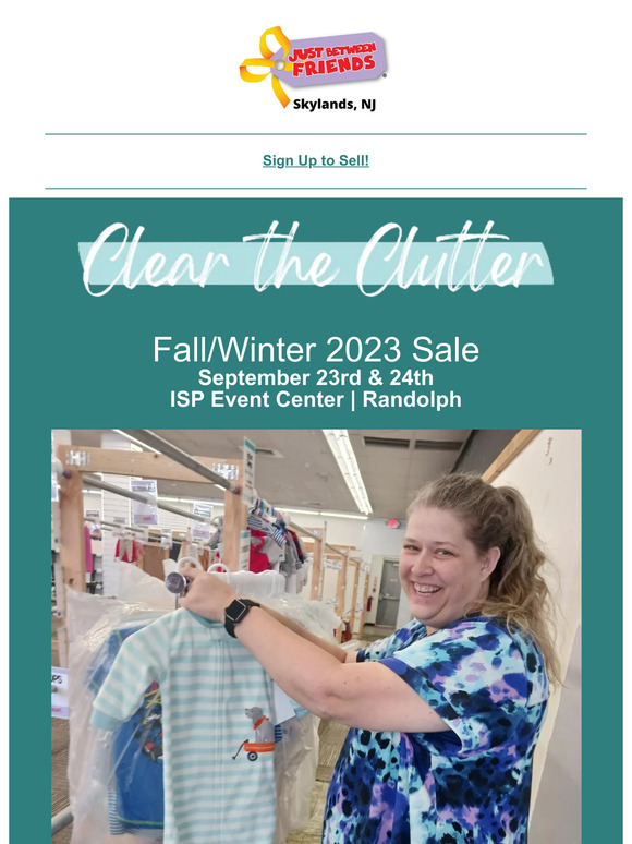 Clear.the.clutter with JBF! 👏