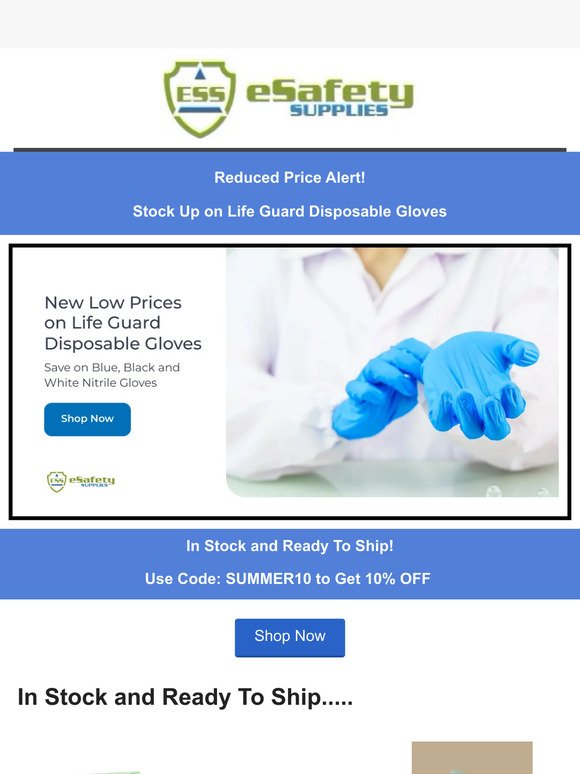 Great Savings on All Life Guard Gloves