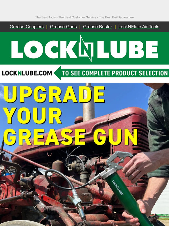 Upgrade your grease gun! 🔧 🧰 🚜