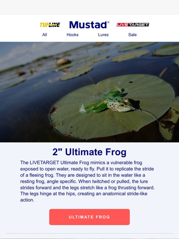 Ultimate Frog 2" in stock now!
