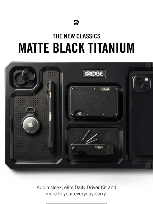 The Matte Black Expansion is Here