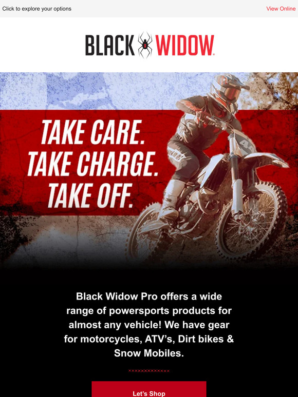 Black Widow Pro 💢 Powersports solutions for ANY vehicle! 🏍️ Milled