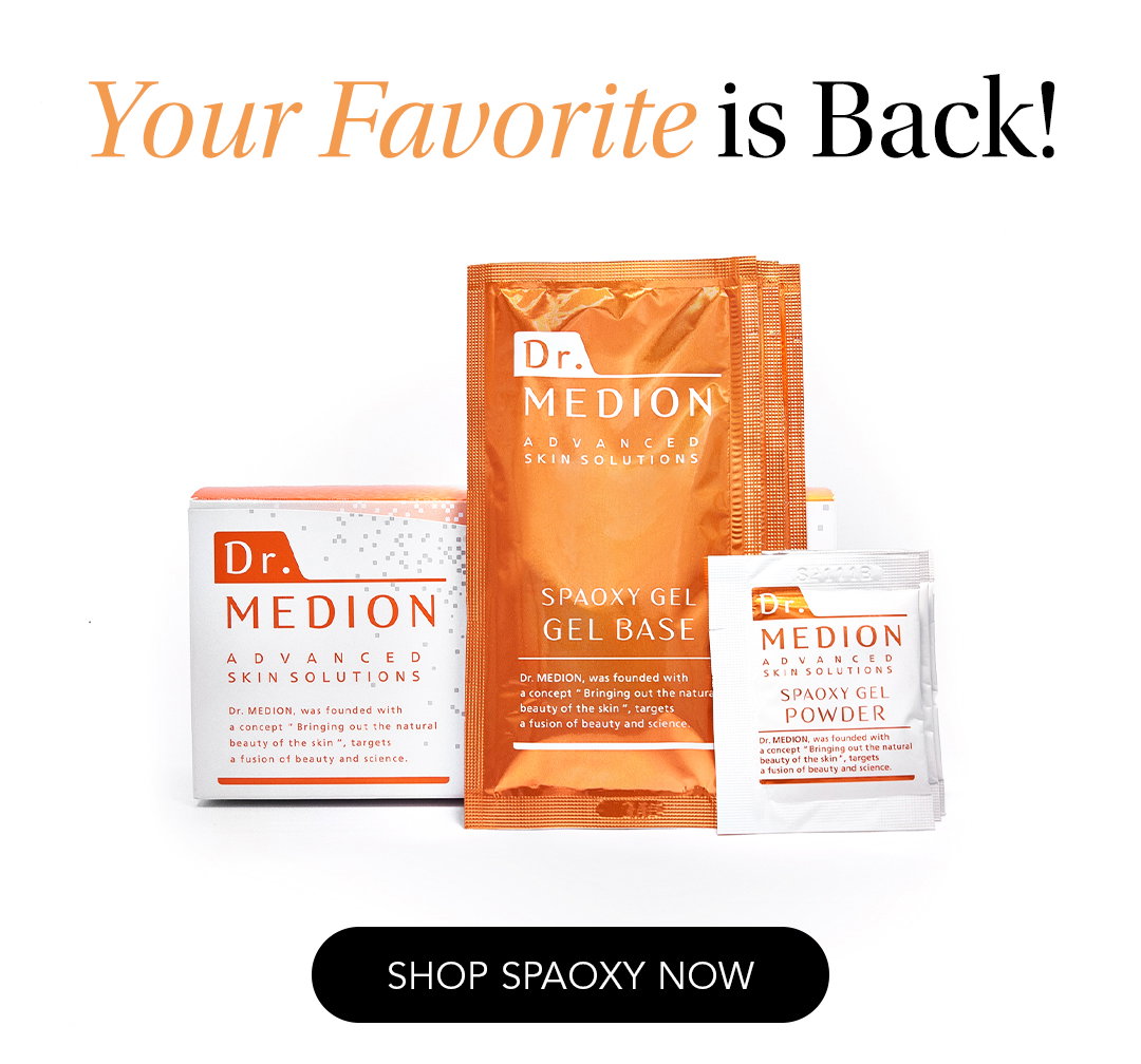 Your Favorite is Back! | Dr. MEDION Spaoxy Gel (3 Masks)