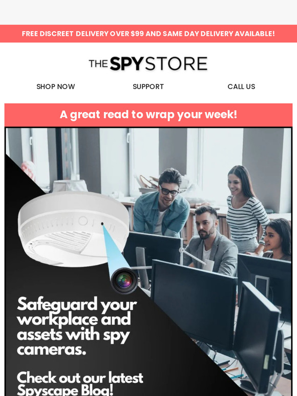 RE: Protecting your business, with our cameras.