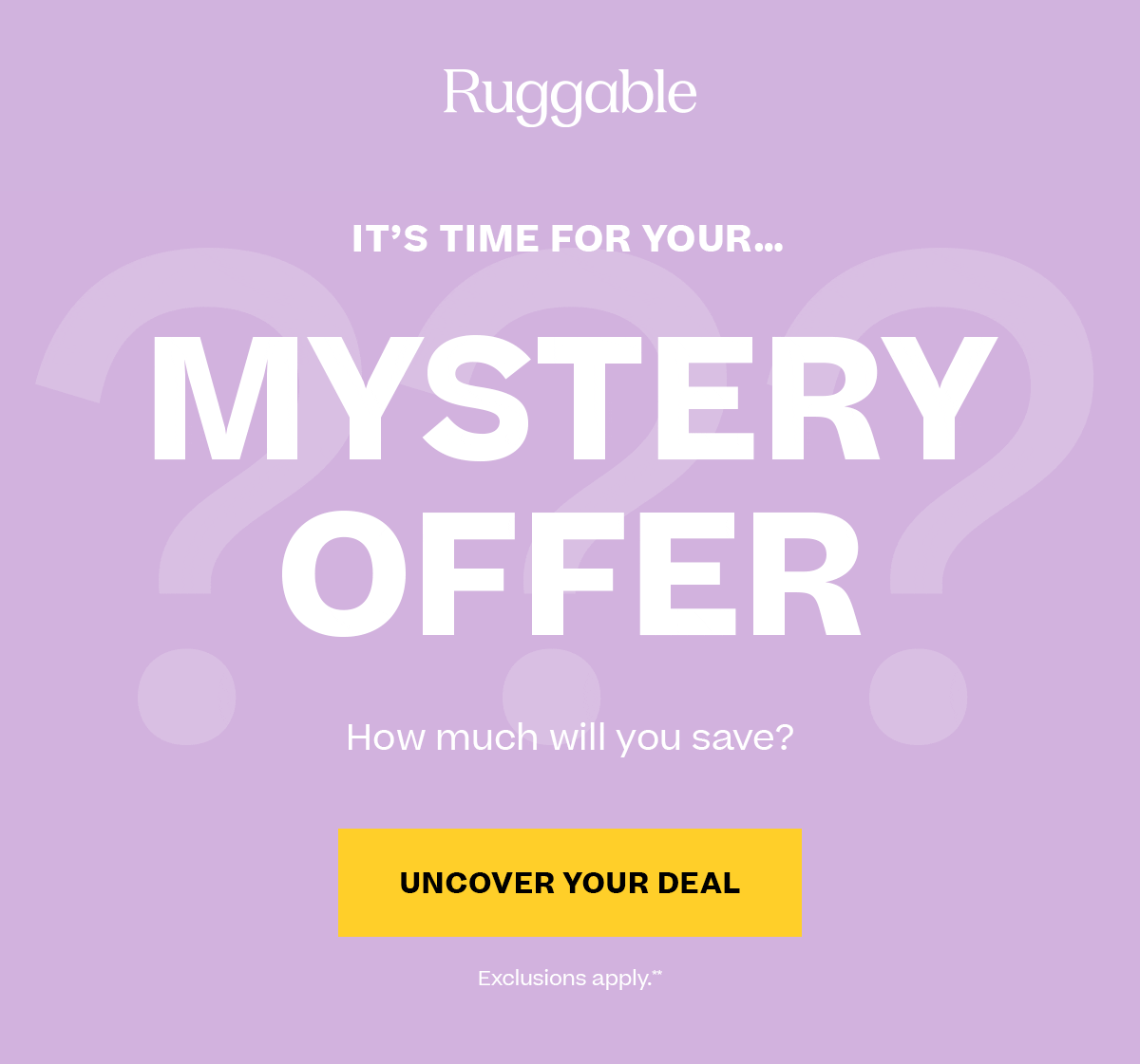 Ruggable Happening Now The Birthday Sale Milled