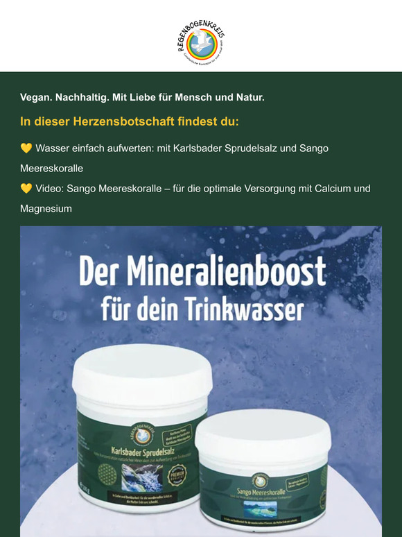 Frisches Heilwasser für dein Zuhause! 💦