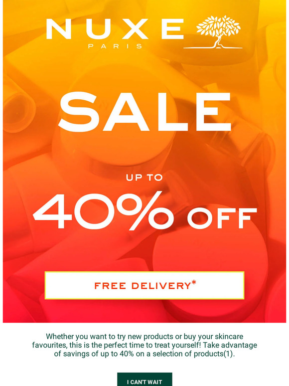 Up to 40% OFF with our Summer Sale 💙