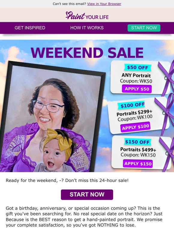 Go for the bigger portrait and get the bigger discount