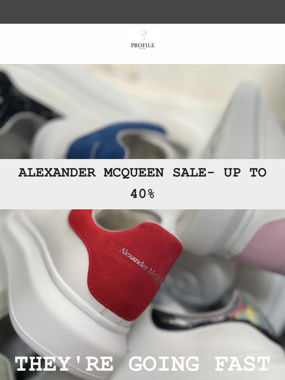 Mid Season Sale: Alexander McQueen Up to 40%