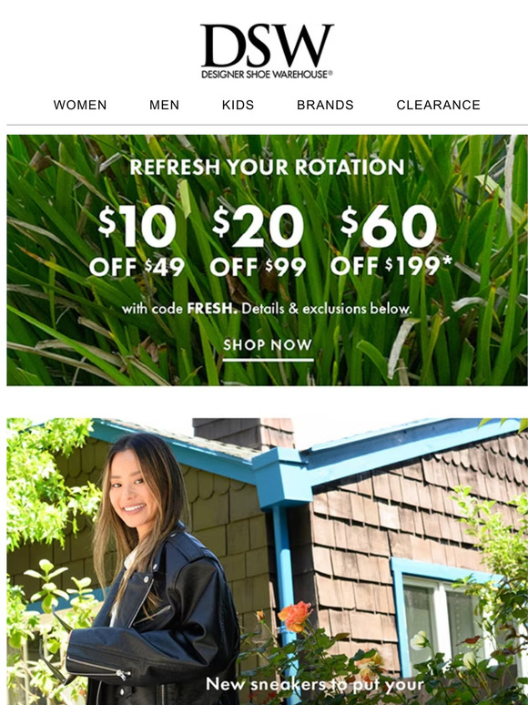 DSW Your fave sneaker. Exclusive new colors. Milled