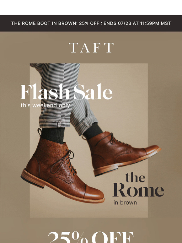 Taft Clothing Inc. Email Newsletters Shop Sales, Discounts, and Coupon
