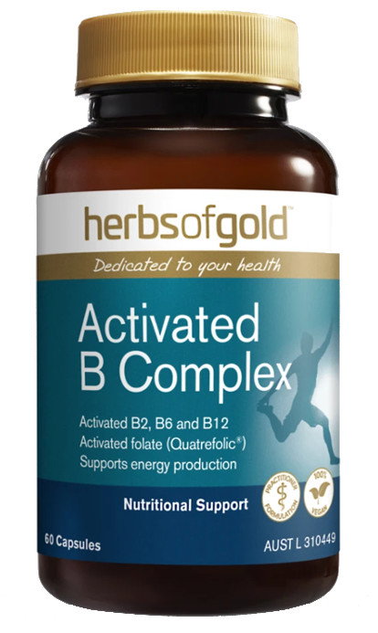 Herbs of Gold Activated B Complex 60 Capsules