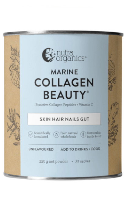 Nutra Organics Collagen Beauty Marine Collagen 225g