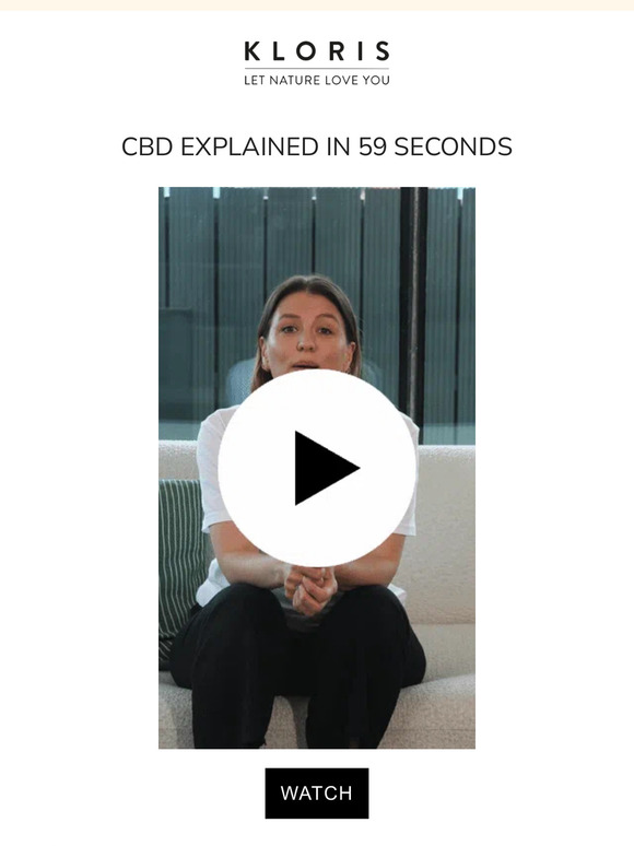 Why CBD? Give Kim 59 Seconds & She'll Explain...