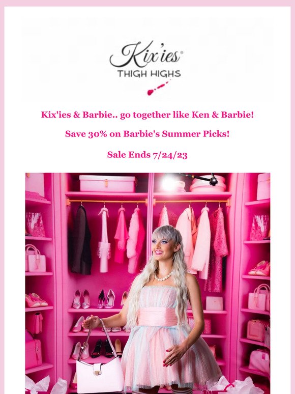 Kix'ies & Barbie   ❤️