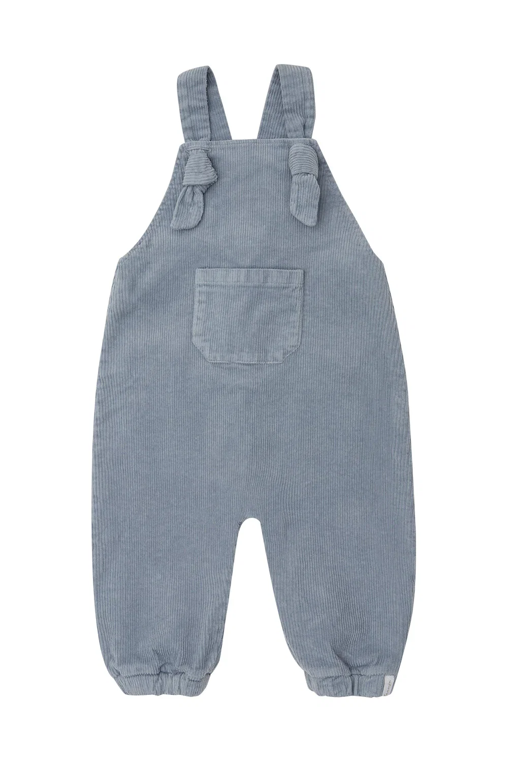 Image of Latzhose aus Cord 'blue' mit Tasche