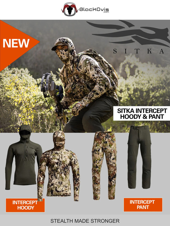 Now Available - All New SITKA Intercept Collection
