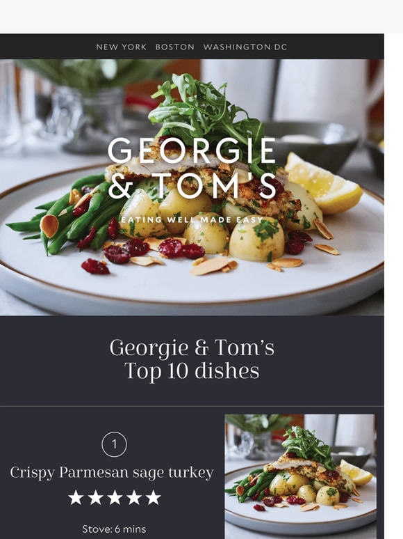 & TOM'S Discover & Tom's Top 10 meals Milled