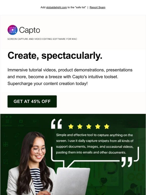 Power up your content creation on macOS with Capto.