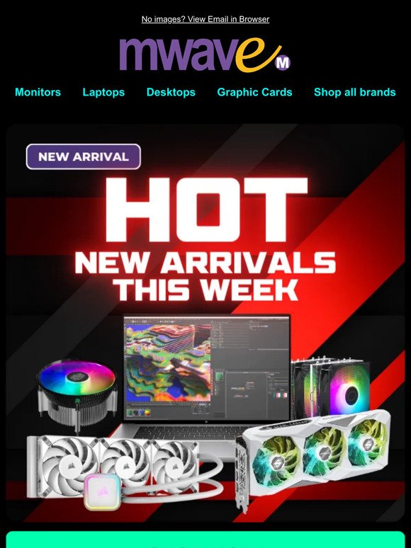 Check out this weeks HOT arrivals