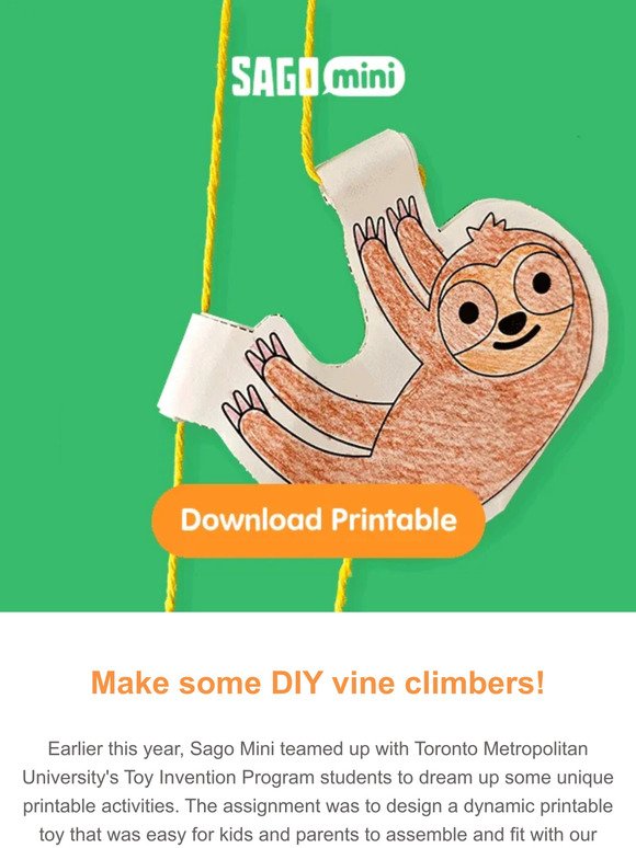 Your kid will go bananas for these paper monkeys! 🐵🍌