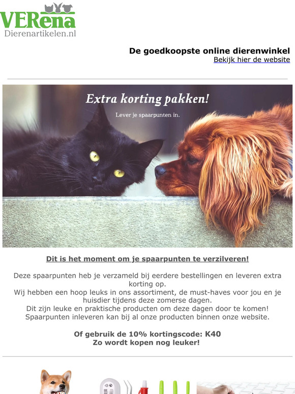 Extra korting pakken! 😇