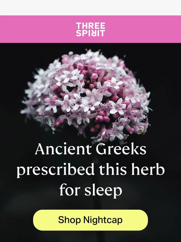 An ancient medicinal sleep aid 🌿🌚⌛