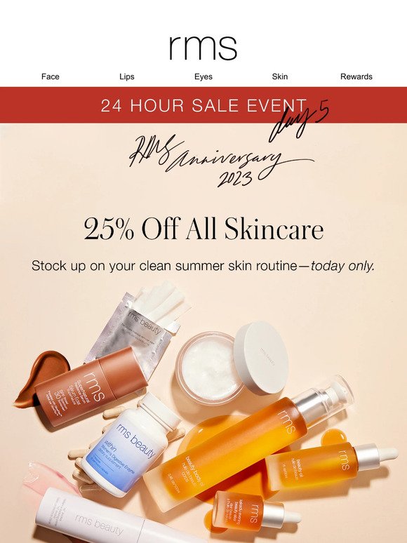 ENDS AT MIDNIGHT ⏳ 25% OFF Skincare