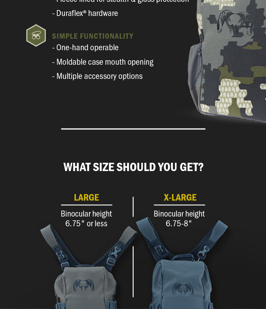 KUIU PRO Bino Harness Restocked in Solids & Camos Milled