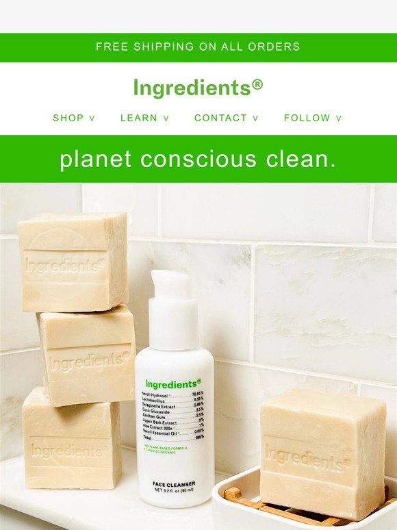 Say Bye to Toxins - Free Face Cleanser w/ Soap Bundle