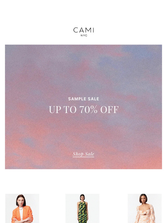 Our Sample Sale Continues!