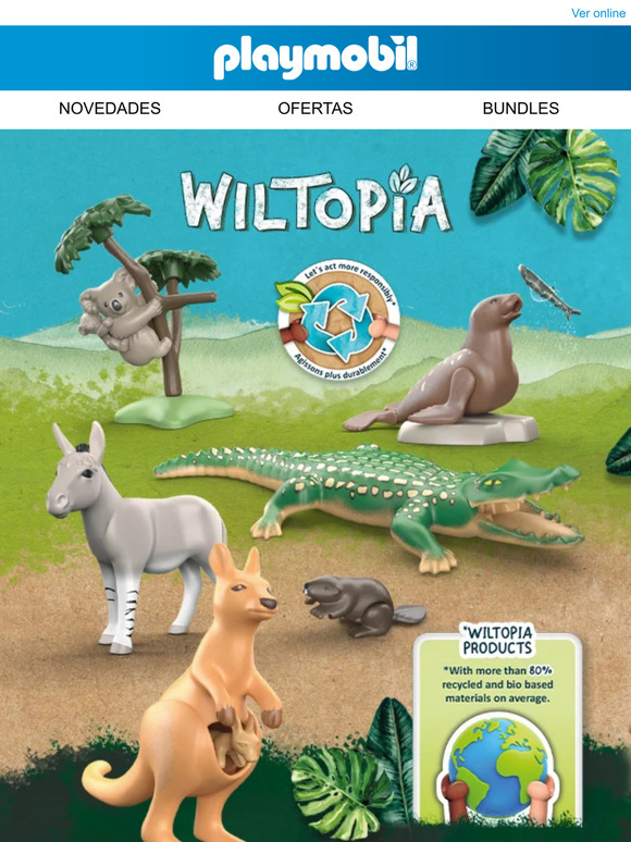 ¡Nuevos animales de Wiltopia de PLAYMOBIL!