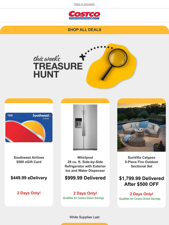 Costco Check Out This Week's Treasure Hunt! New and Unique Finds at