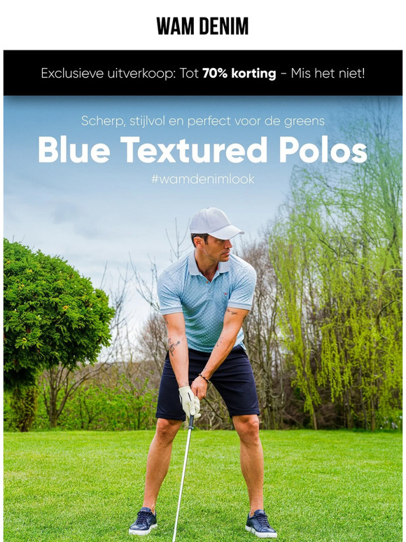 POLOS van hoge kwaliteit bij WAM DENIM