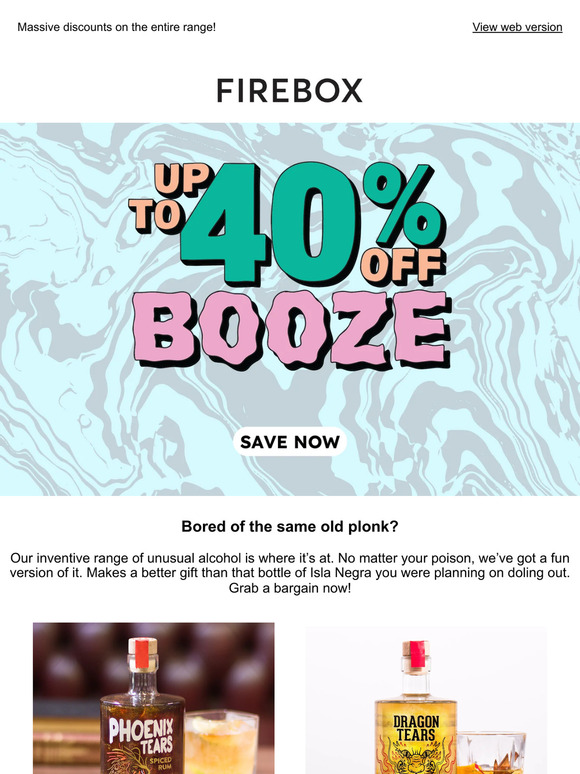 The Big Booze Sale 🔥