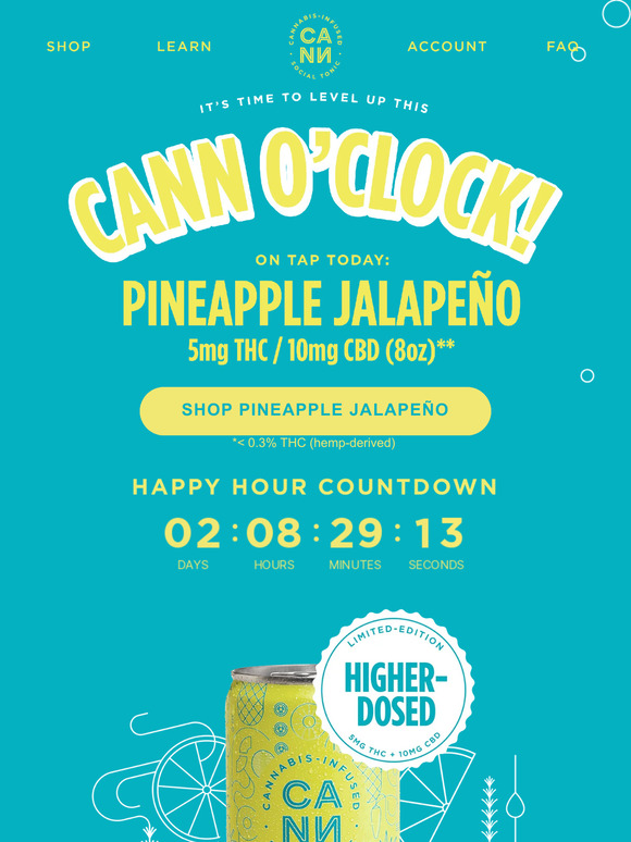 CANN an 8oz cann with double the dose?! yes pls Milled