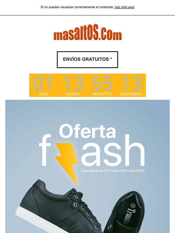 Oferta flash de esta semana
