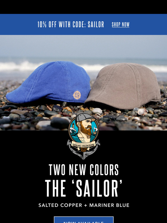 The Sailor Boston Scally Cap - Salted Copper