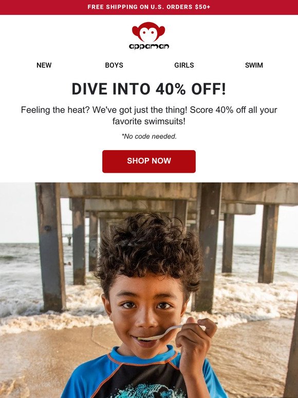 DID SOMEONE SAY 40% OFF?!? 🌊