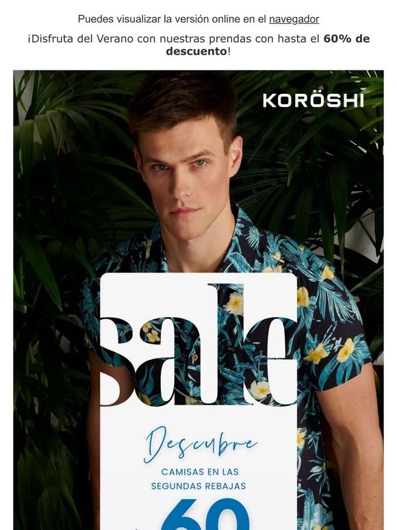 ¡Descubre lo más top en Camisas!  Segundas rebajas más del 60%