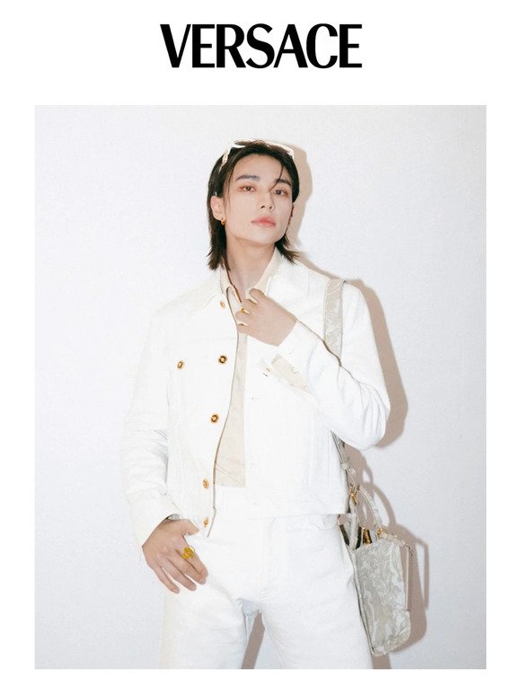 Hyunjin per Versace: il nostro nuovo Global Brand Ambassador.