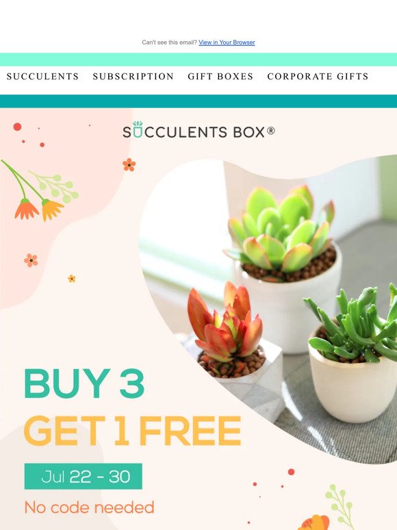 Get an Extra Plant for Free!