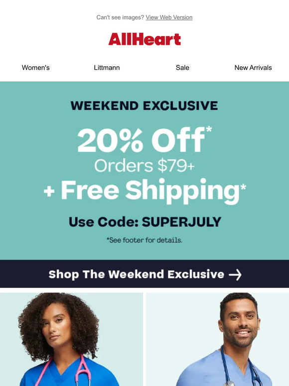 20% off Anywear & Nurse Mates